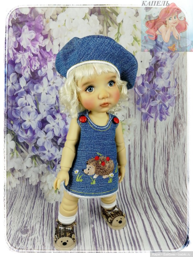Одеваем новых куколок Meadow Dolls 15 in Mae / Aya