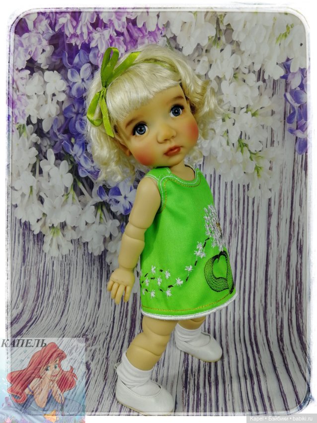 Одеваем новых куколок Meadow Dolls 15 in Mae / Aya