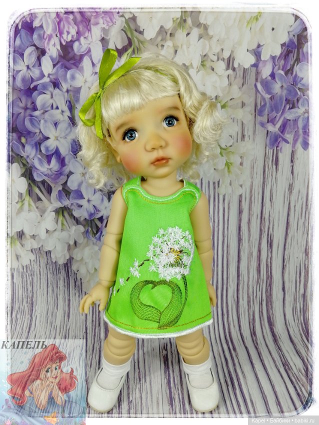 Одеваем новых куколок Meadow Dolls 15 in Mae / Aya