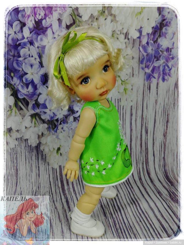 Одеваем новых куколок Meadow Dolls 15 in Mae / Aya