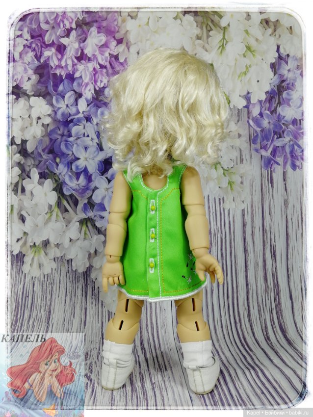 Одеваем новых куколок Meadow Dolls 15 in Mae / Aya