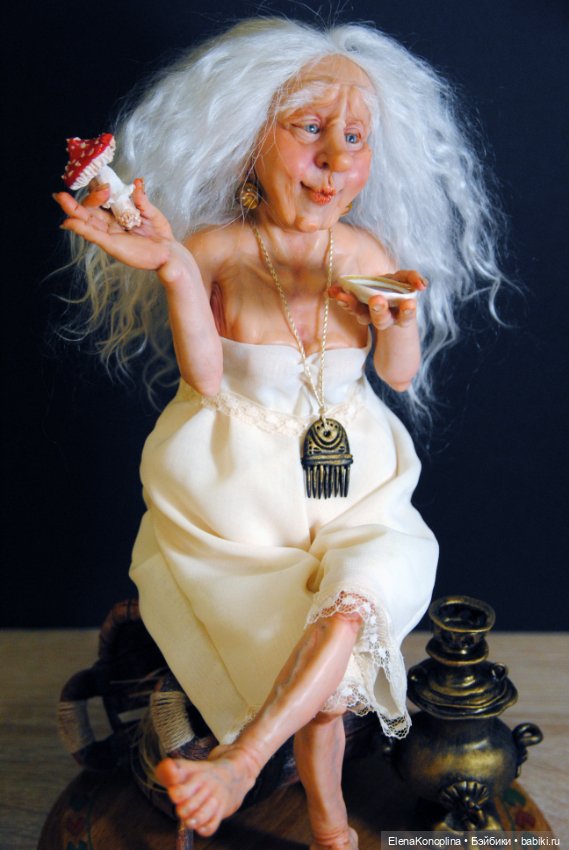 После баньки — Авторские портретные куклы по фото: галерея работ (фото 10)