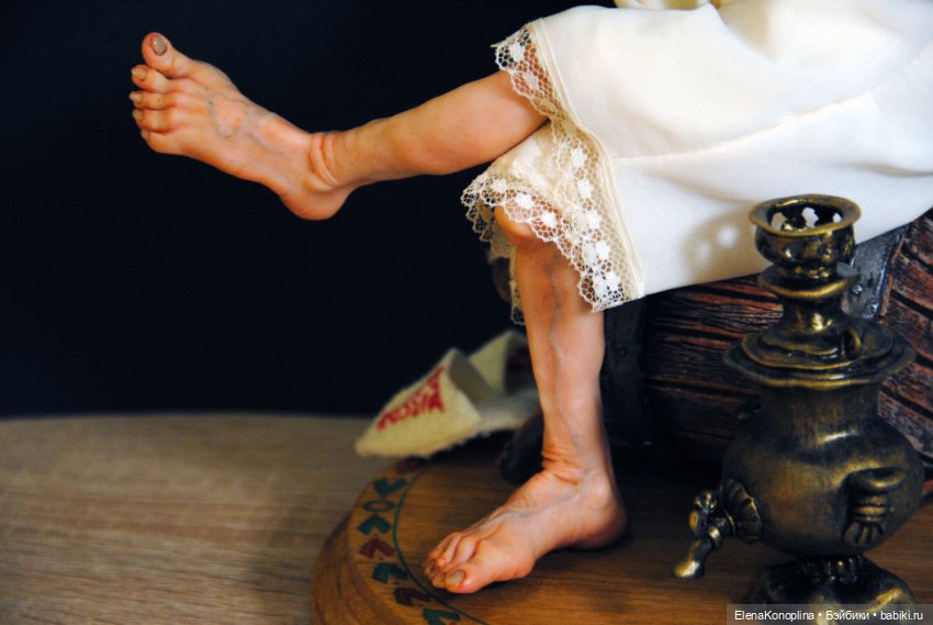 После баньки — Авторские портретные куклы по фото: галерея работ