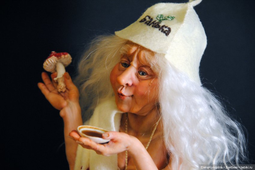 После баньки — Авторские портретные куклы по фото: галерея работ (фото 6)