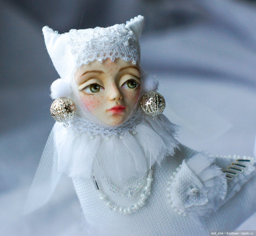 Птицы Сирины — Лепка авторских кукол: полимерная глина (фото 3)