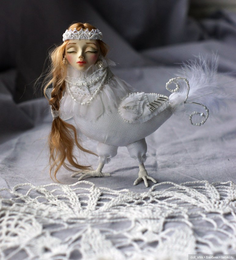 Птицы Сирины — Лепка авторских кукол: полимерная глина