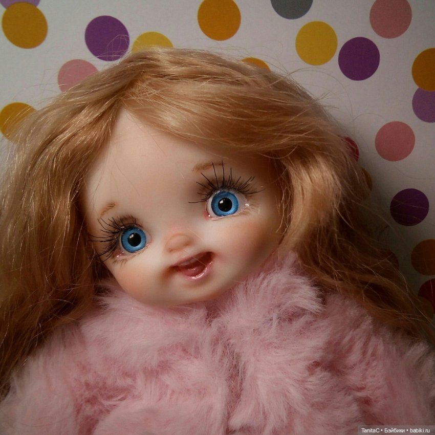 Сладкая малышка "Сахарная вата" Кенди! (ООАК куклы баболи) (фото 8)