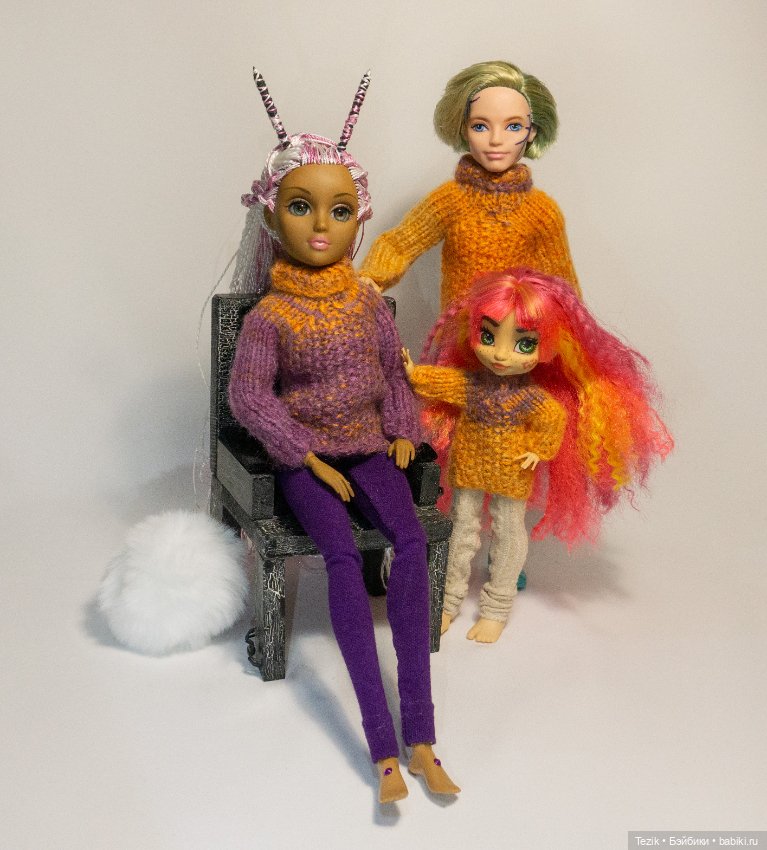 Вязанные свитера всех мастей