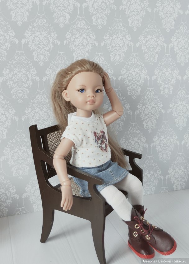 Весенний комплект — Одежда и обувь для кукол своими руками: фото