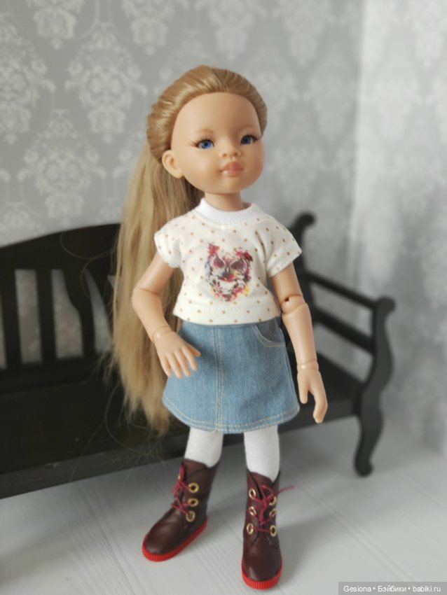 Весенний комплект — Одежда и обувь для кукол своими руками: фото (фото 5)