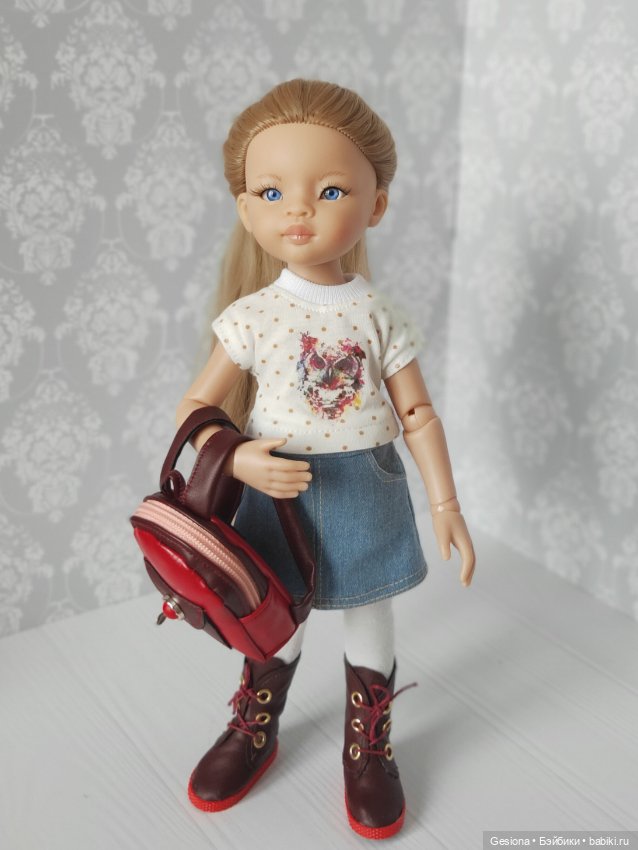 Весенний комплект — Одежда и обувь для кукол своими руками: фото (фото 6)