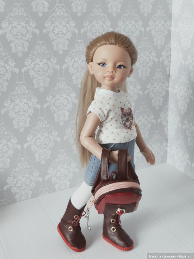 Весенний комплект — Одежда и обувь для кукол своими руками: фото (фото 7)