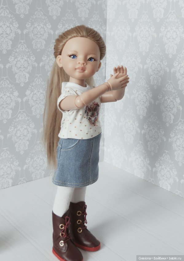 Весенний комплект — Одежда и обувь для кукол своими руками: фото (фото 8)