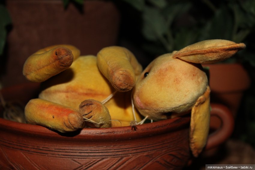 Зайка Тедди - Лимон. Скоро весна (фото 4)