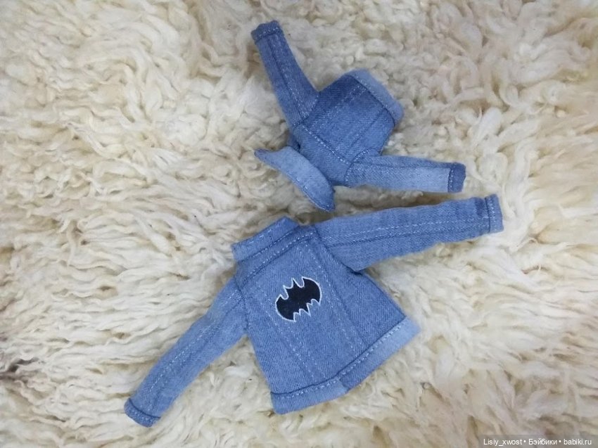 История про джинсовку — Авторские куклы ручной работы: текстильные (фото 4)