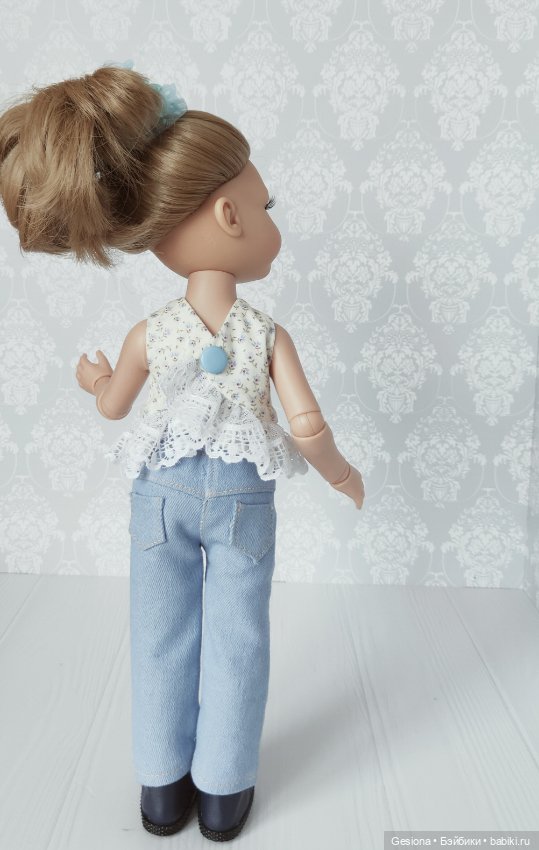 Наряд для Карлы — Одежда и обувь для кукол своими руками: фото (фото 2)