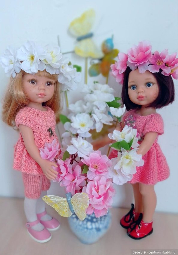 Цветущая сакура — Одежда и обувь для кукол своими руками: фото (фото 10)