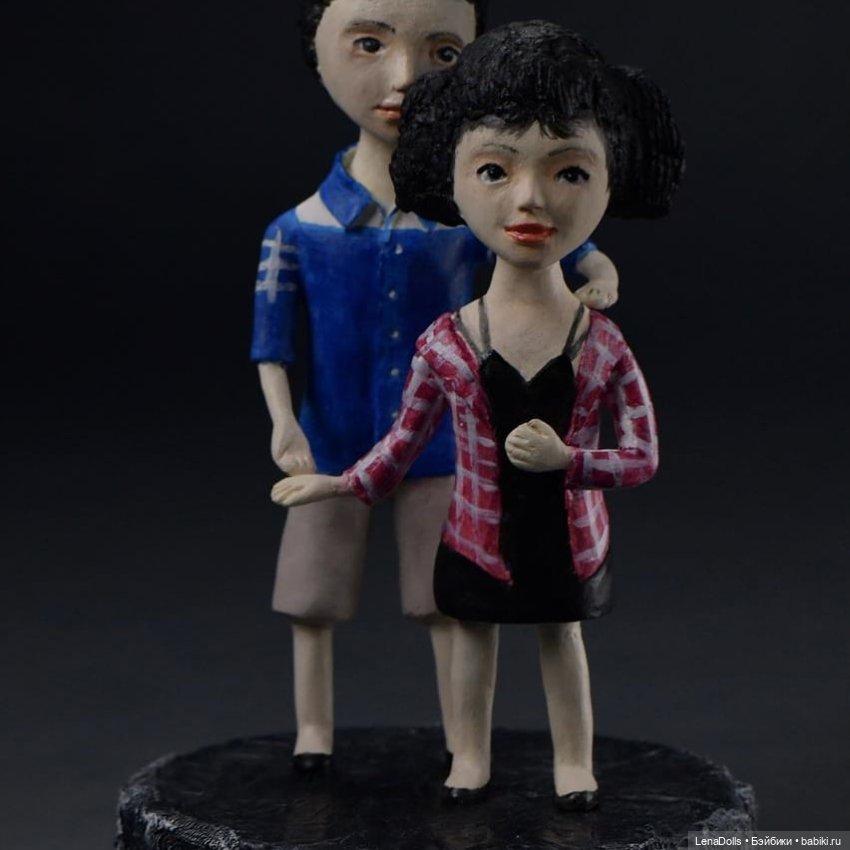 Маленькие человечки — Лепка авторских кукол: полимерная глина