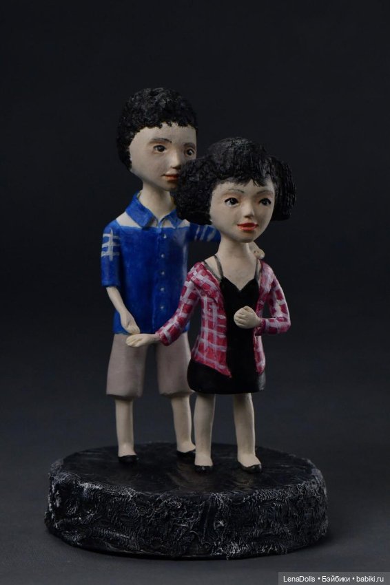 Маленькие человечки — Лепка авторских кукол: полимерная глина (фото 3)