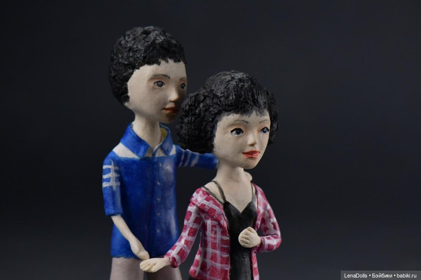 Маленькие человечки — Лепка авторских кукол: полимерная глина (фото 2)