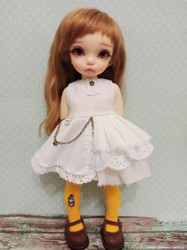 Новое платье — Одежда и обувь для кукол своими руками: фото (фото 6)