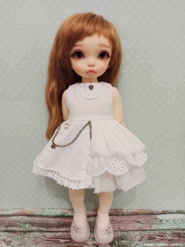 Новое платье — Одежда и обувь для кукол своими руками: фото (фото 3)