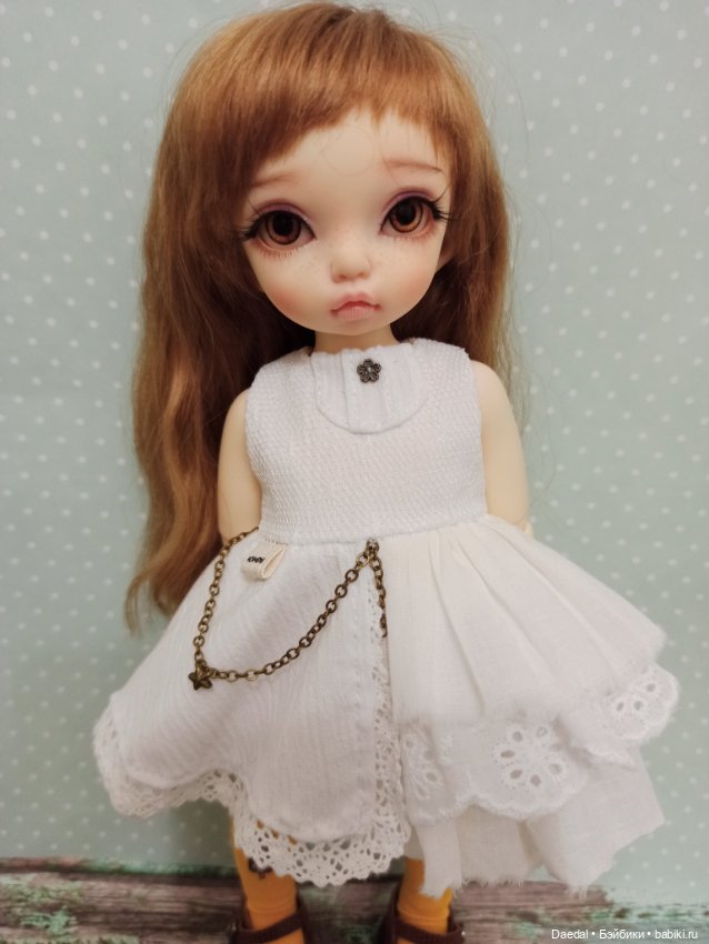 Новое платье — Одежда и обувь для кукол своими руками: фото (фото 5)