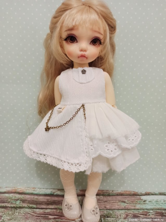 Новое платье — Одежда и обувь для кукол своими руками: фото (фото 2)