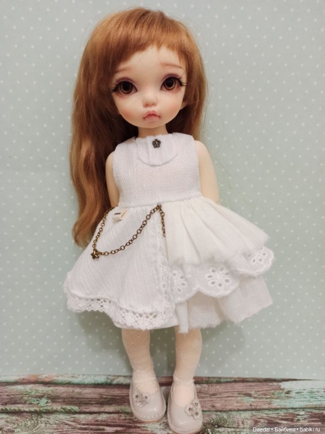 Новое платье — Одежда и обувь для кукол своими руками: фото (фото 4)