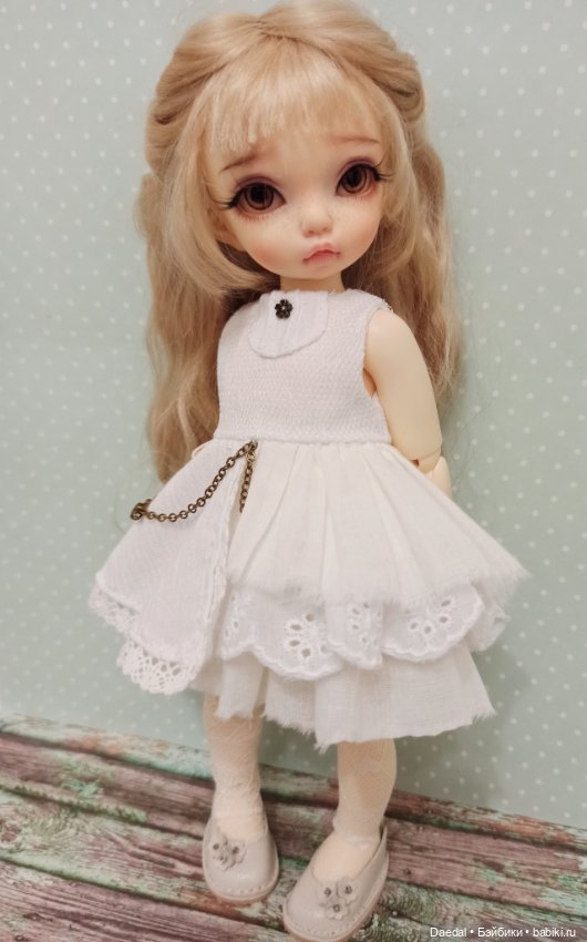 Новое платье — Одежда и обувь для кукол своими руками: фото (фото 8)