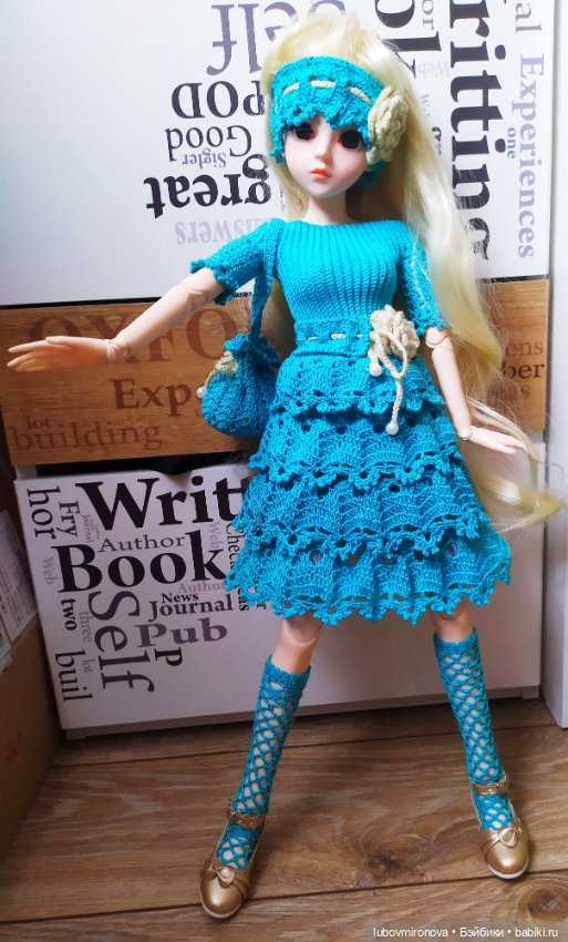 Новый наряд — Одежда и обувь для кукол своими руками: фото (фото 2)