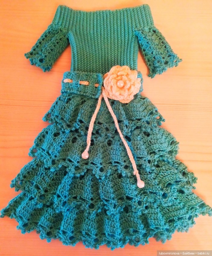Новый наряд — Одежда и обувь для кукол своими руками: фото (фото 8)