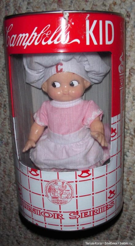 Детки Cambells soup - культовые куклы Америки