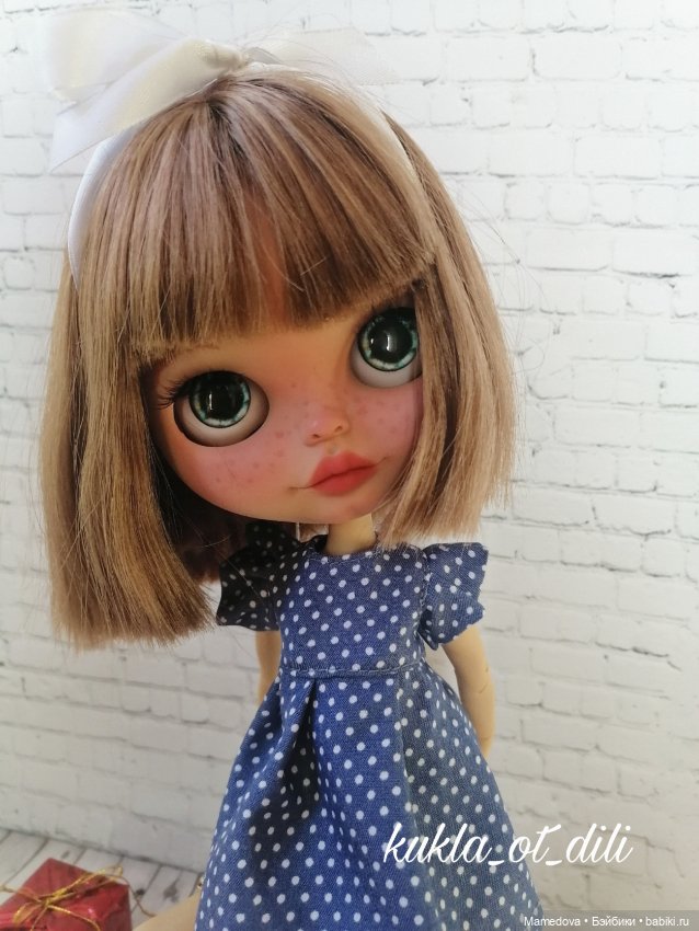 Тону в этих глазах — Куклы Blythe (Блайз) ООАК: кастом (фото 4)