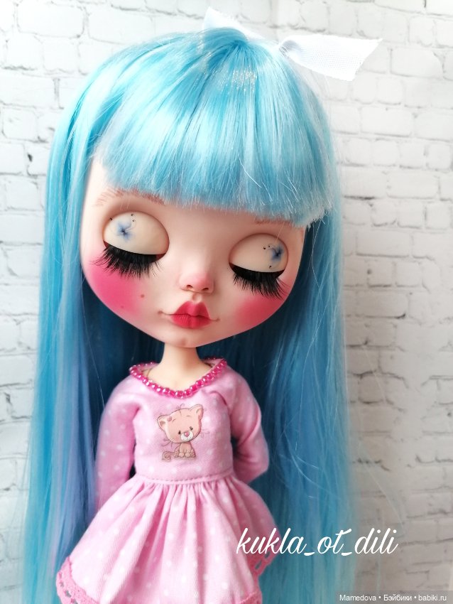 Тону в этих глазах — Куклы Blythe (Блайз) ООАК: кастом (фото 8)