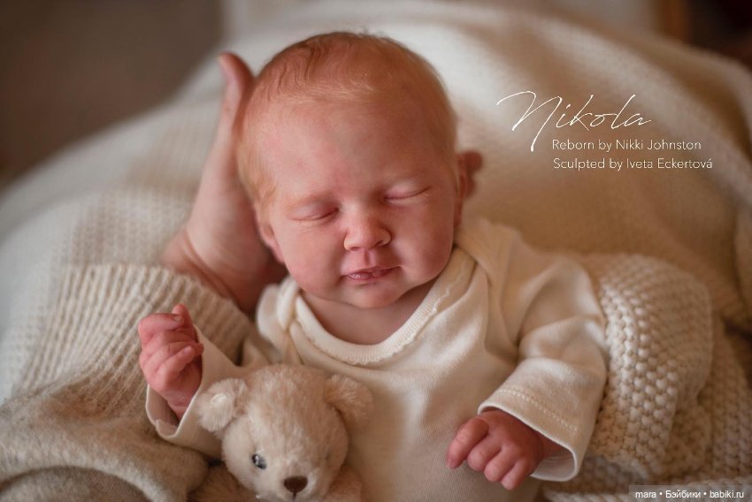 Nikola скульптора Iveta Eckertová, автор прототипа Nikki Johnston (фото 8)