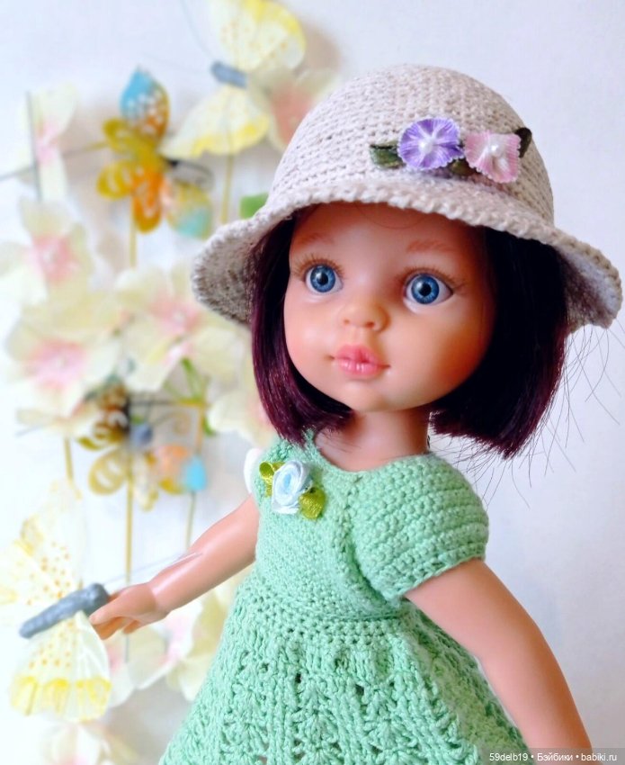 Краски весны в костюмах для кукол паола рейна (фото 7)