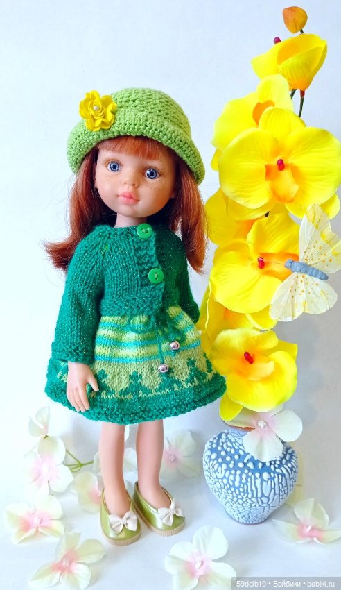 Краски весны в костюмах для кукол паола рейна (фото 5)