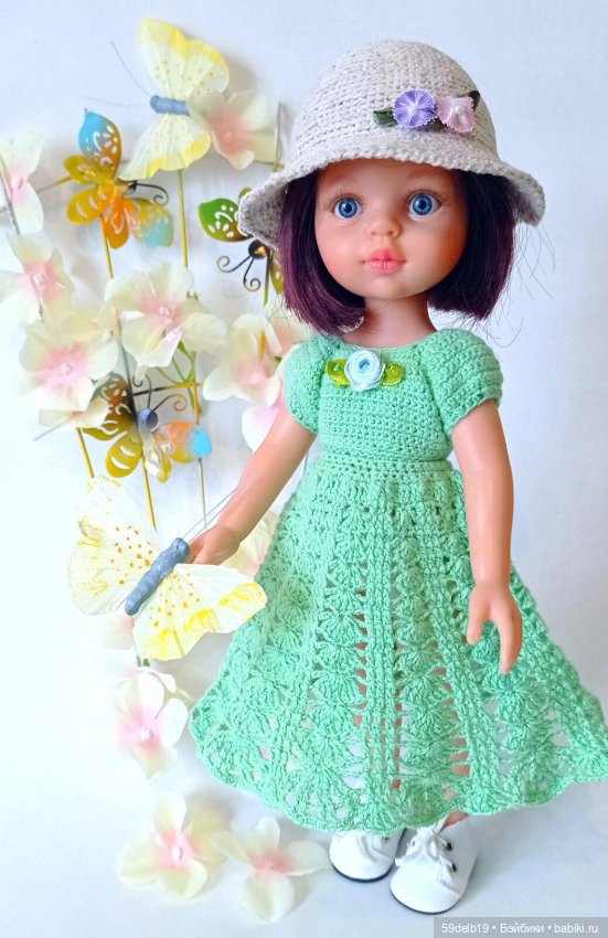 Краски весны в костюмах для кукол паола рейна (фото 4)