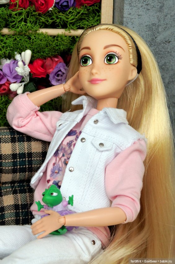 Цветочная принцесса — Куклы Disney Animators и Принцессы Диснея: Disney Store (фото 7)