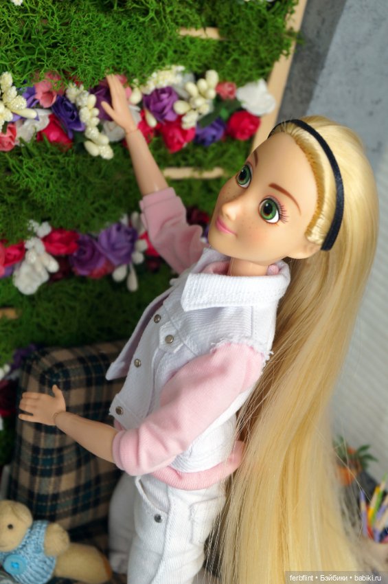 Цветочная принцесса — Куклы Disney Animators и Принцессы Диснея: Disney Store (фото 9)