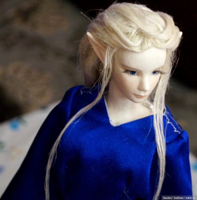 Эльфийка — Лепка авторских кукол: полимерная глина (фото 6)