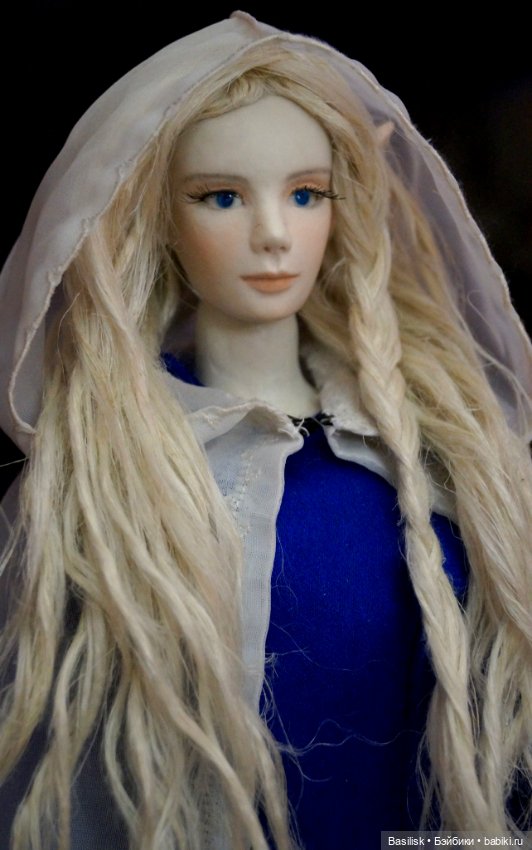 Эльфийка — Лепка авторских кукол: полимерная глина (фото 7)