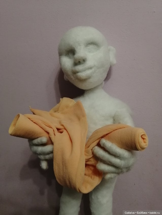 Апатамушта и К' ч 6 — Куклы из капрона и чулочной техники: авторские игрушки