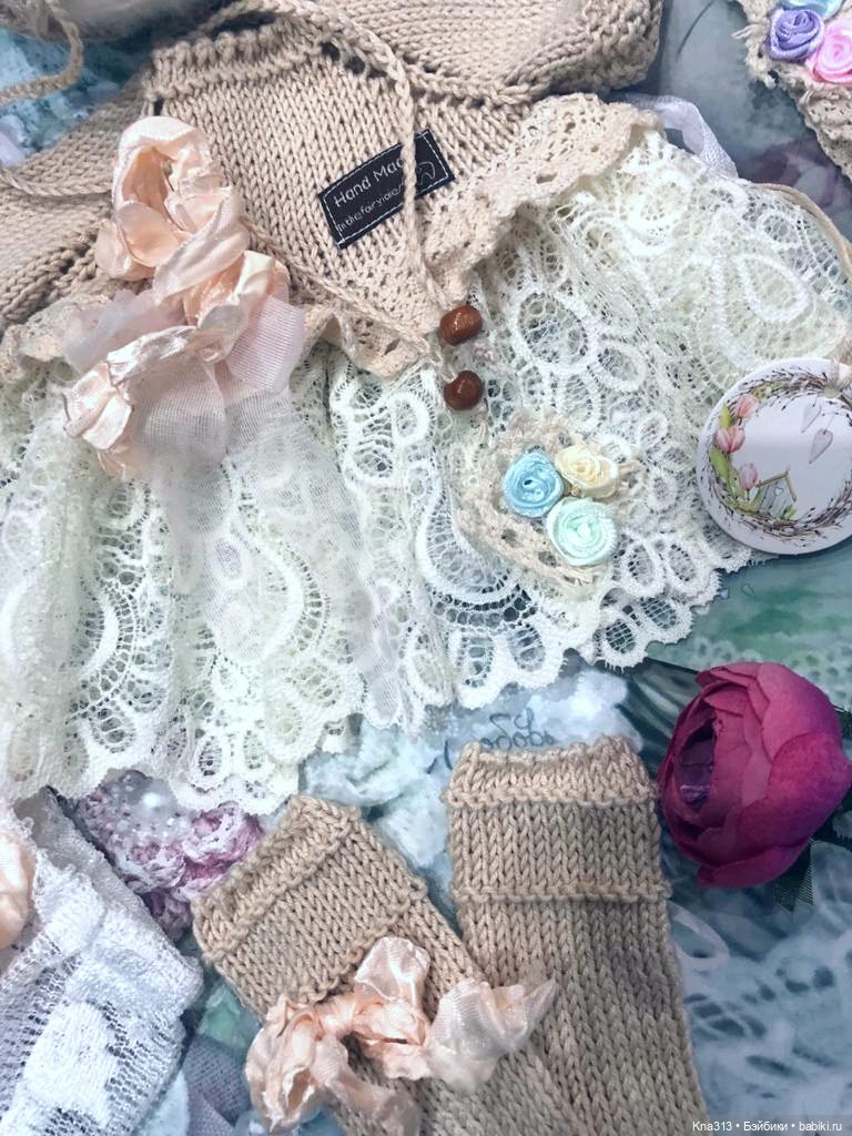 Кружево — Одежда и обувь для кукол своими руками: фото (фото 4)