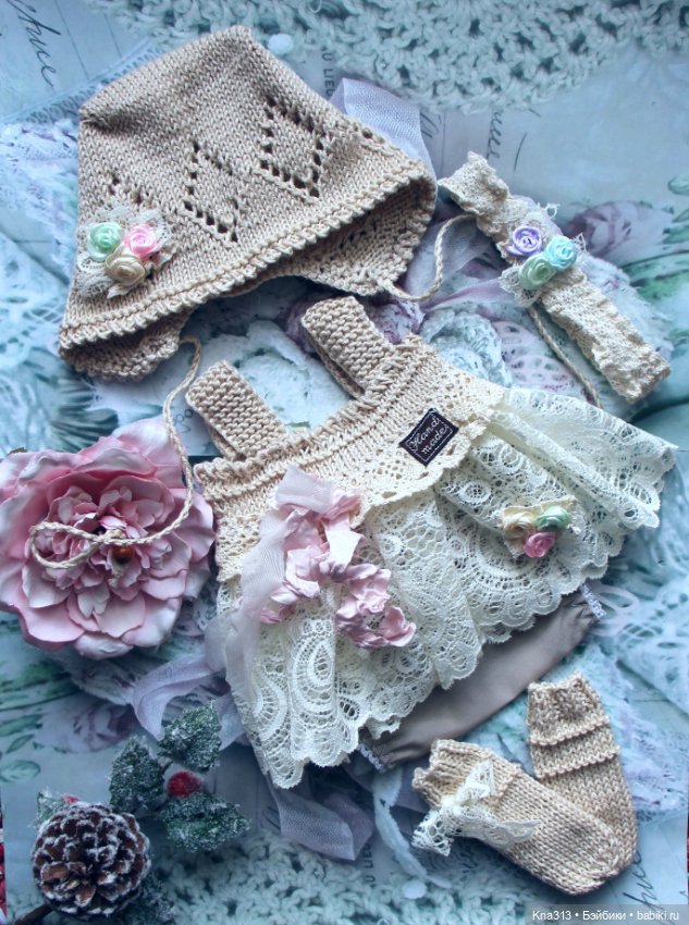 Кружево — Одежда и обувь для кукол своими руками: фото