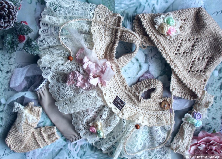 Кружево — Одежда и обувь для кукол своими руками: фото