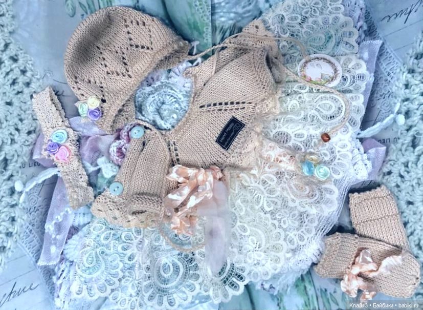 Кружево — Одежда и обувь для кукол своими руками: фото (фото 7)