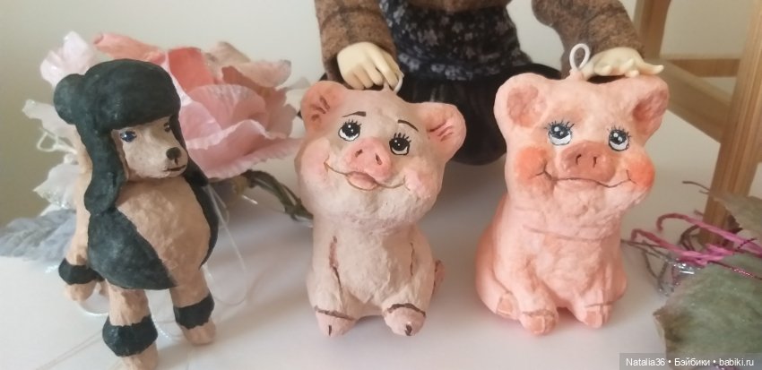 Авторские коллекционные ватные игрушки