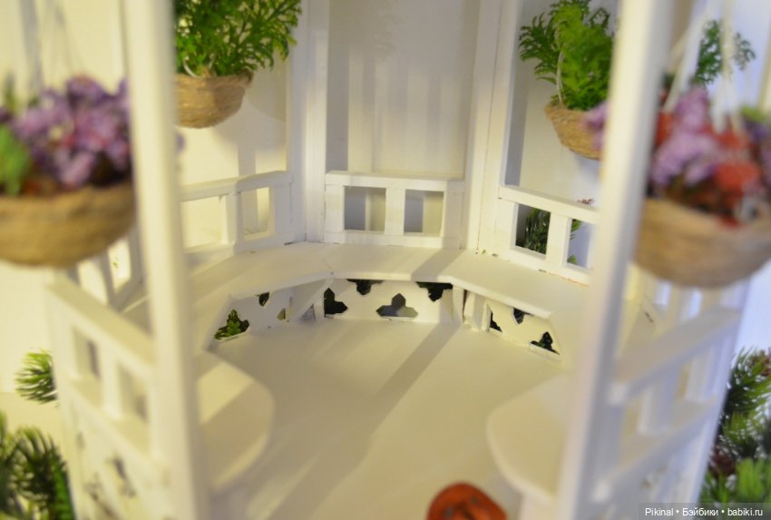 И сидят в беседках детки — Кукольные домики своими руками: фото